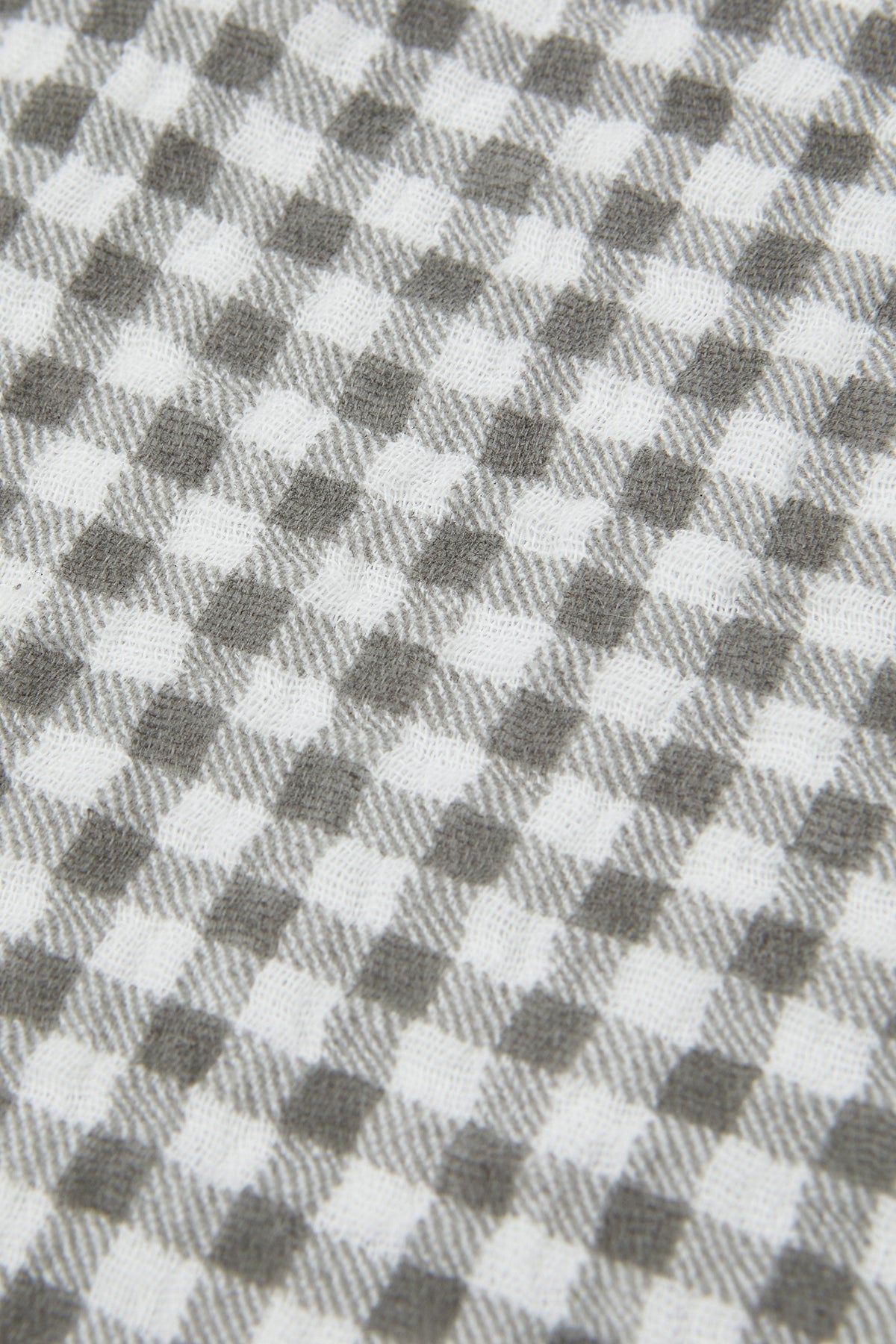 Forest Woven Smock Blouse - Olive Grey Check