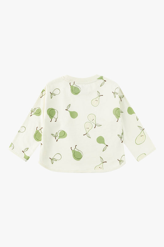 Fruit Long Sleeve T-Shirt - Pear