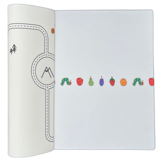 World of Eric Carle X Little Bot Baby Play Mat (Ofie mat, Caterpillar Life + Country Road Nordic)