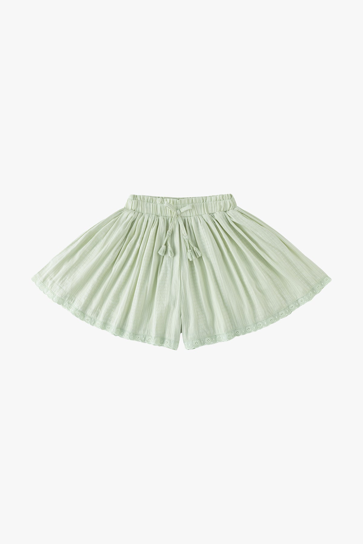 Jacquard Shorts - Pale Green
