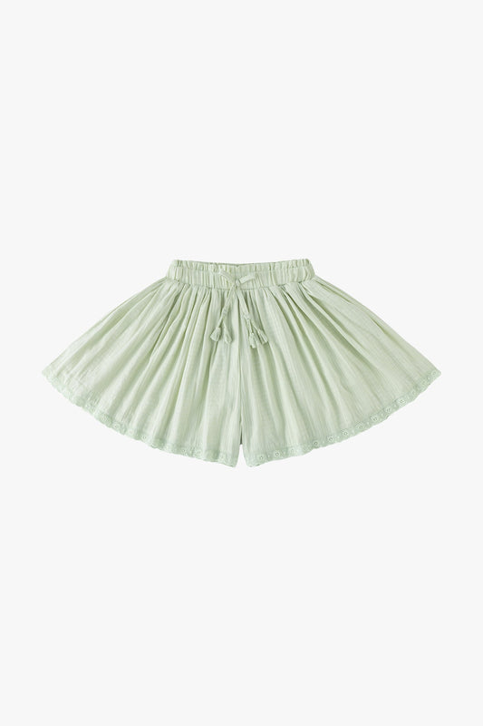 Jacquard Shorts - Pale Green