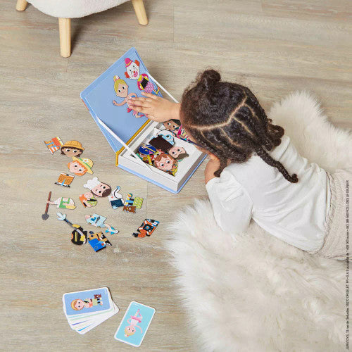 Janod Magnetibook Jobs - What inventive jobs will children come up with? With this profession-dedicated Magnéti'Book, children aged 3 years and up will be able to discover 16 real professions and also make up plenty of their own!