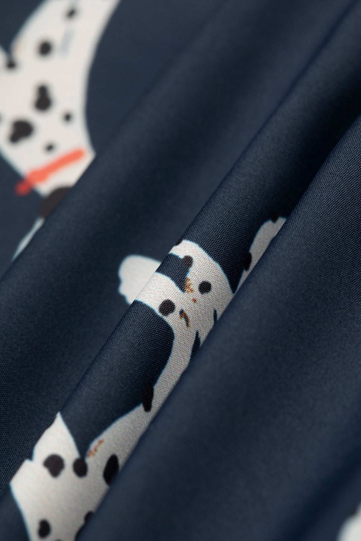 Latte Brown Down Jacket - Dark Night Blue