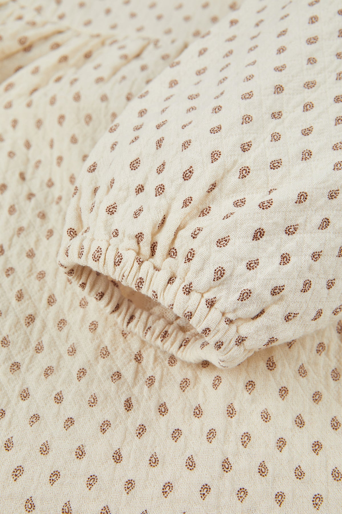Layered Paisley Dress - Dusty Vanilla