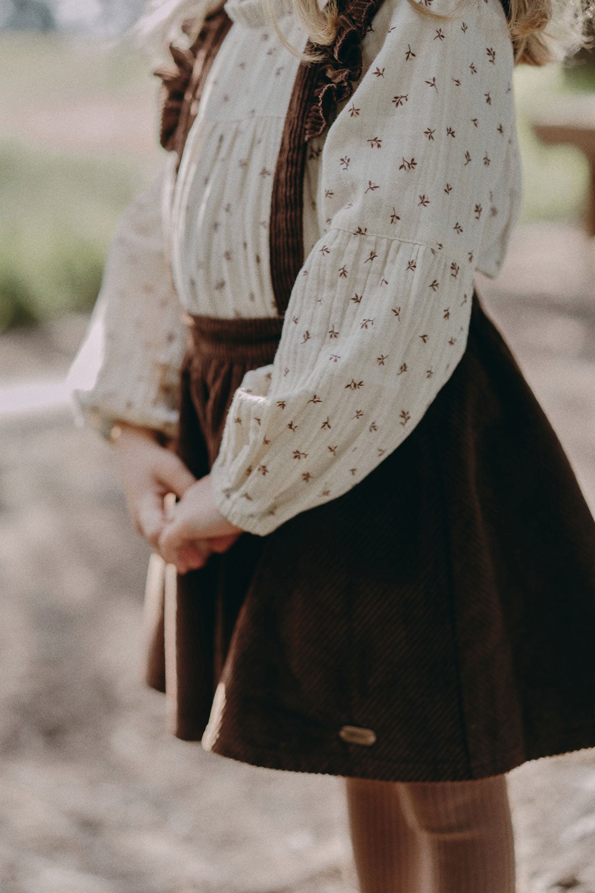 Leaf Printed Top - Leaf Print