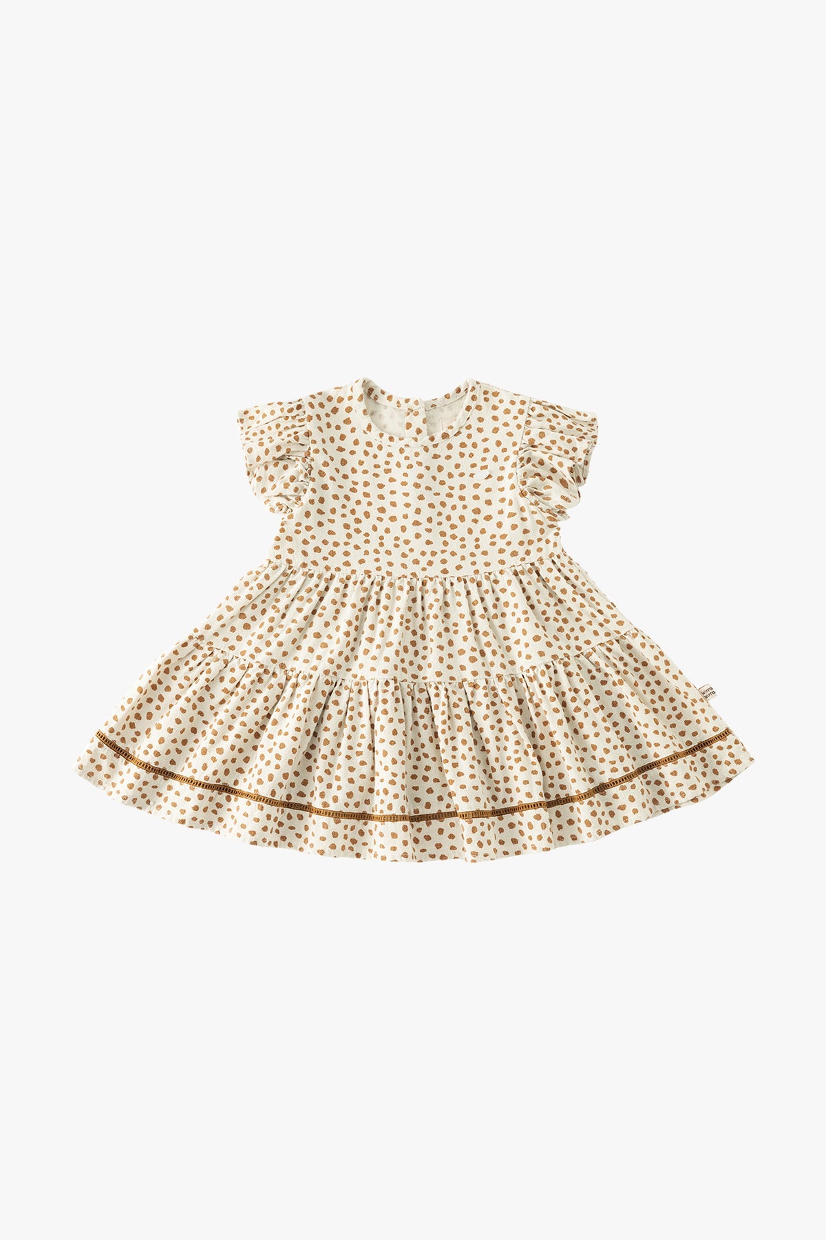Leopard Print Linen Dress - Leopard Print