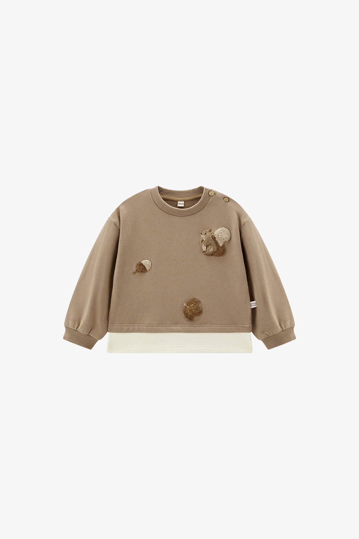 Little Forager Pullover - Acorn Brown