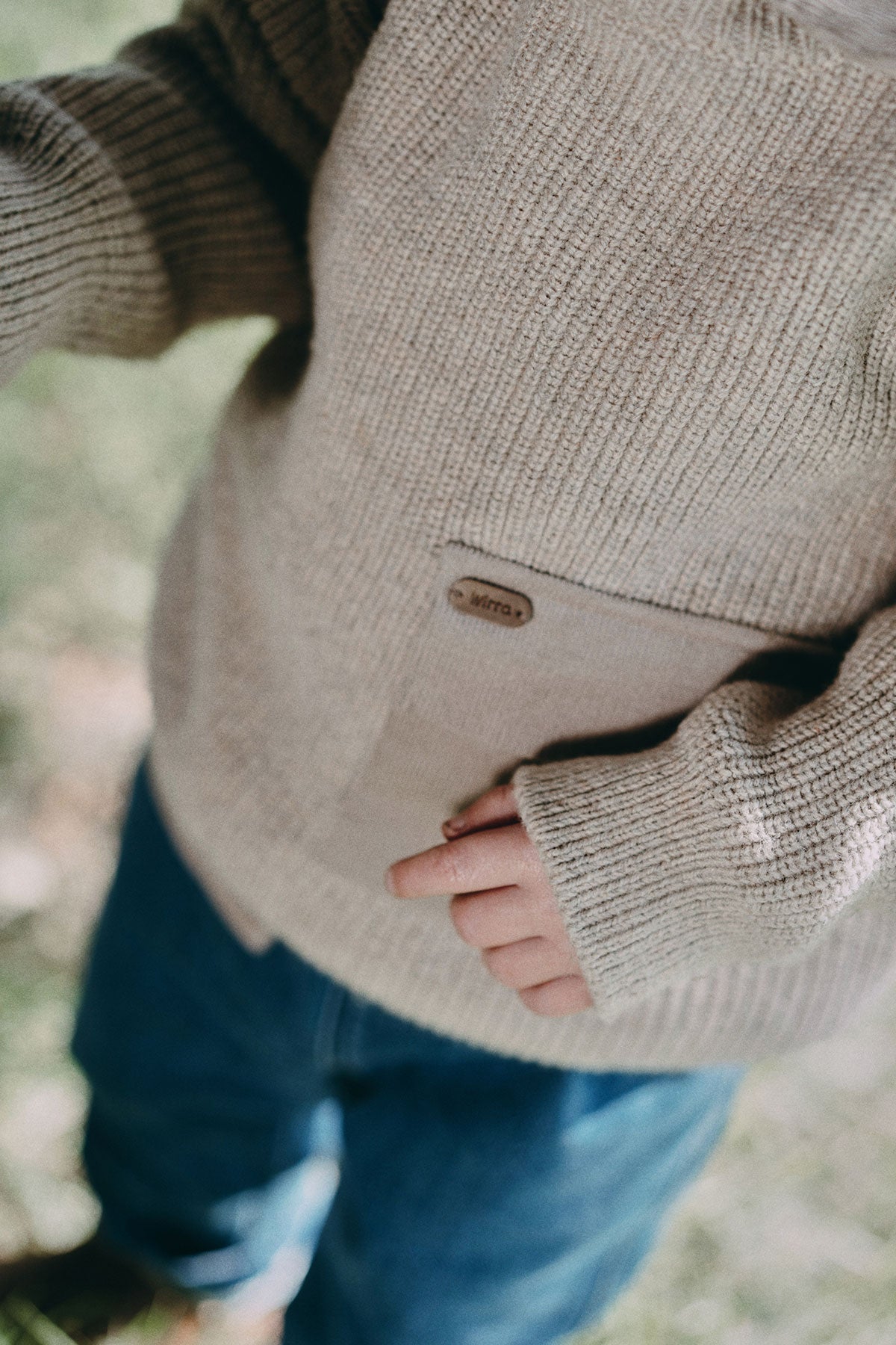 Meriwool Sweatwer - Light Ash Grey