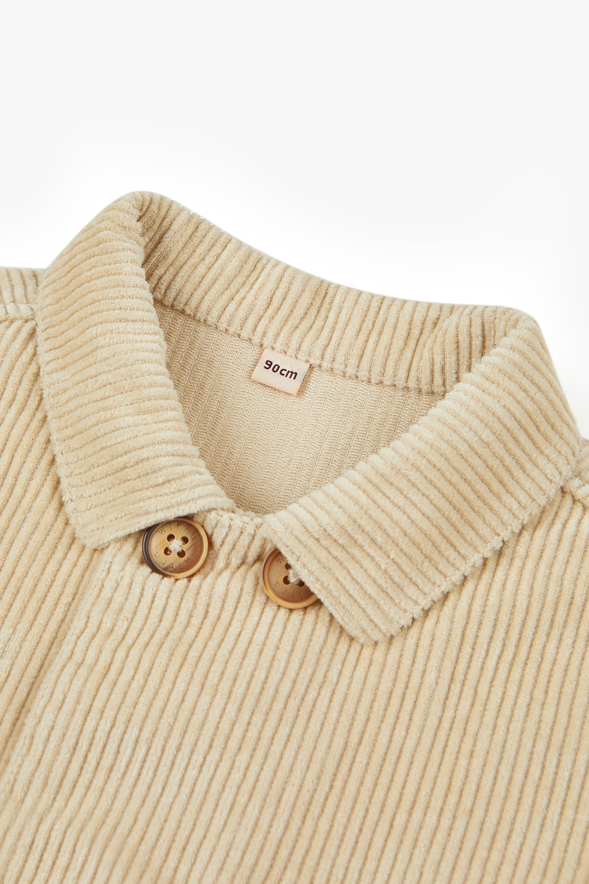 Milky Clay Cord Jacket - Milky Clay