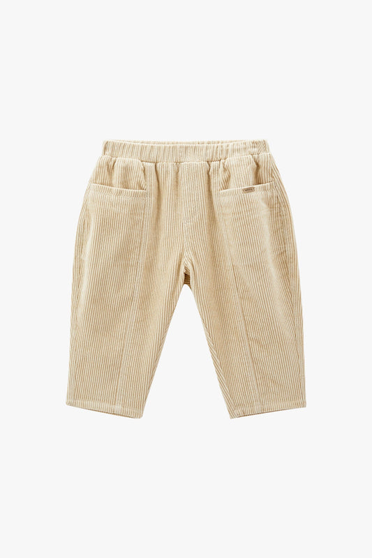 Milky Clay Cord Pants - Milky Clay