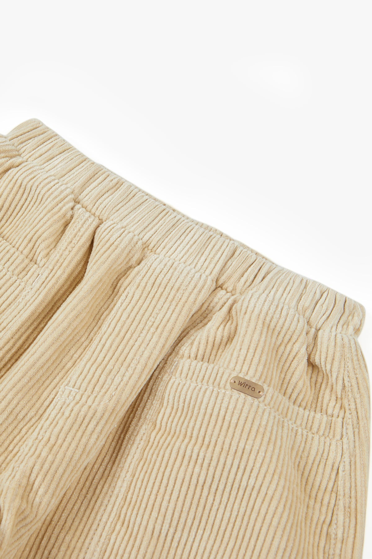 Milky Clay Cord Pants - Milky Clay