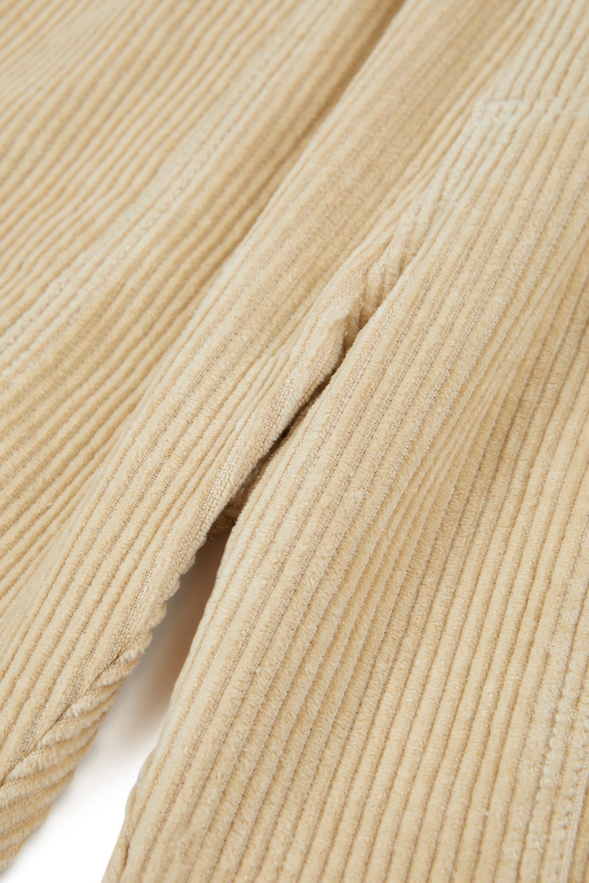 Milky Clay Cord Pants - Milky Clay