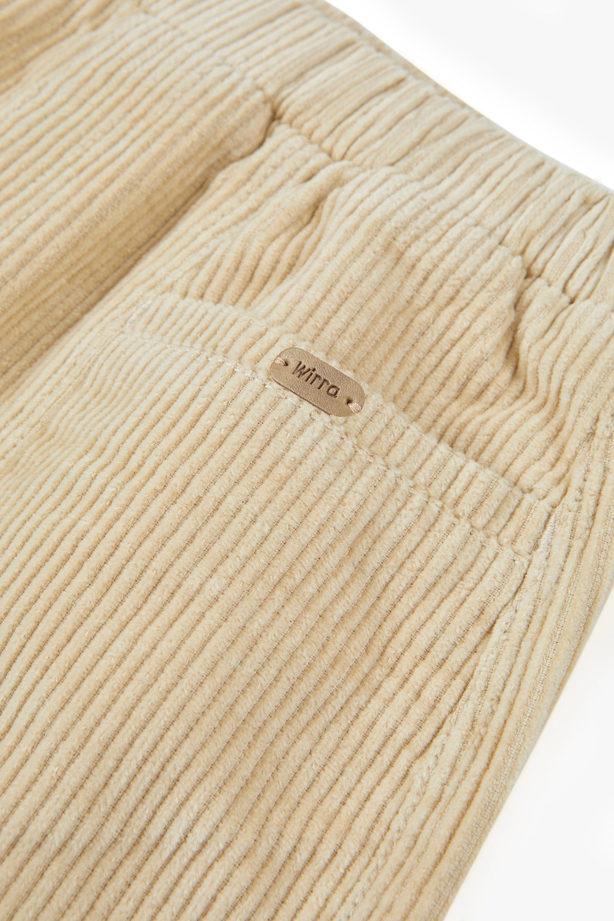 Milky Clay Cord Pants - Milky Clay