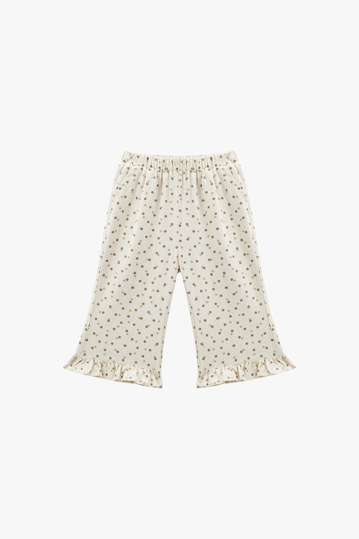 Milky Dot Ruffle Trousers - Milky Dot