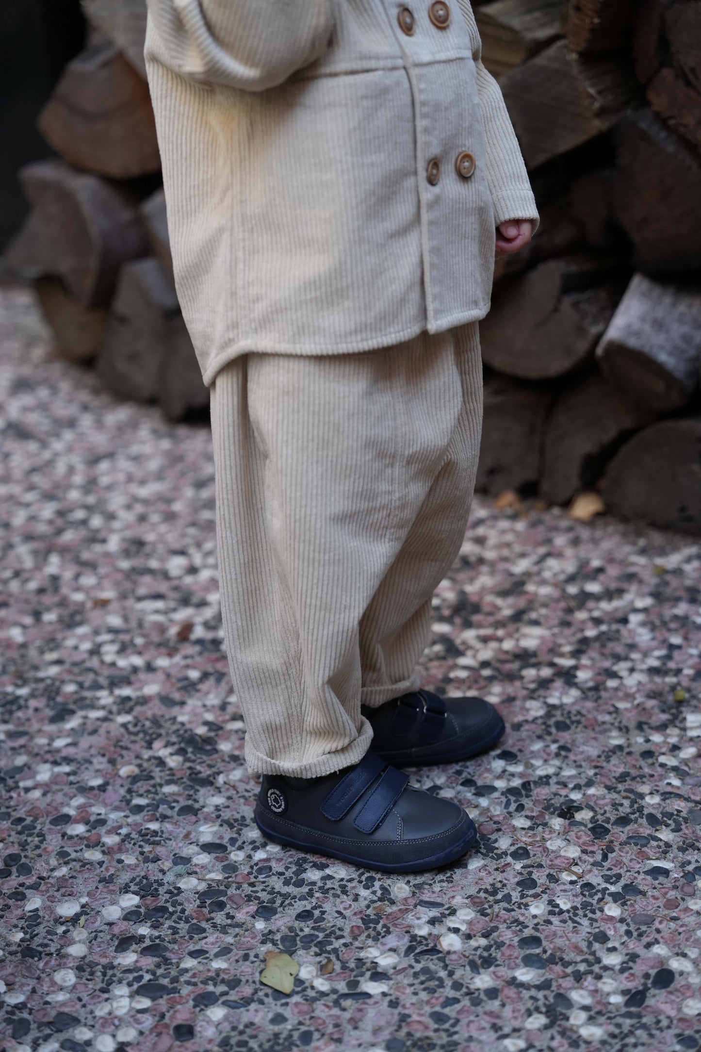Milky Clay Cord Jacket - Milky Clay