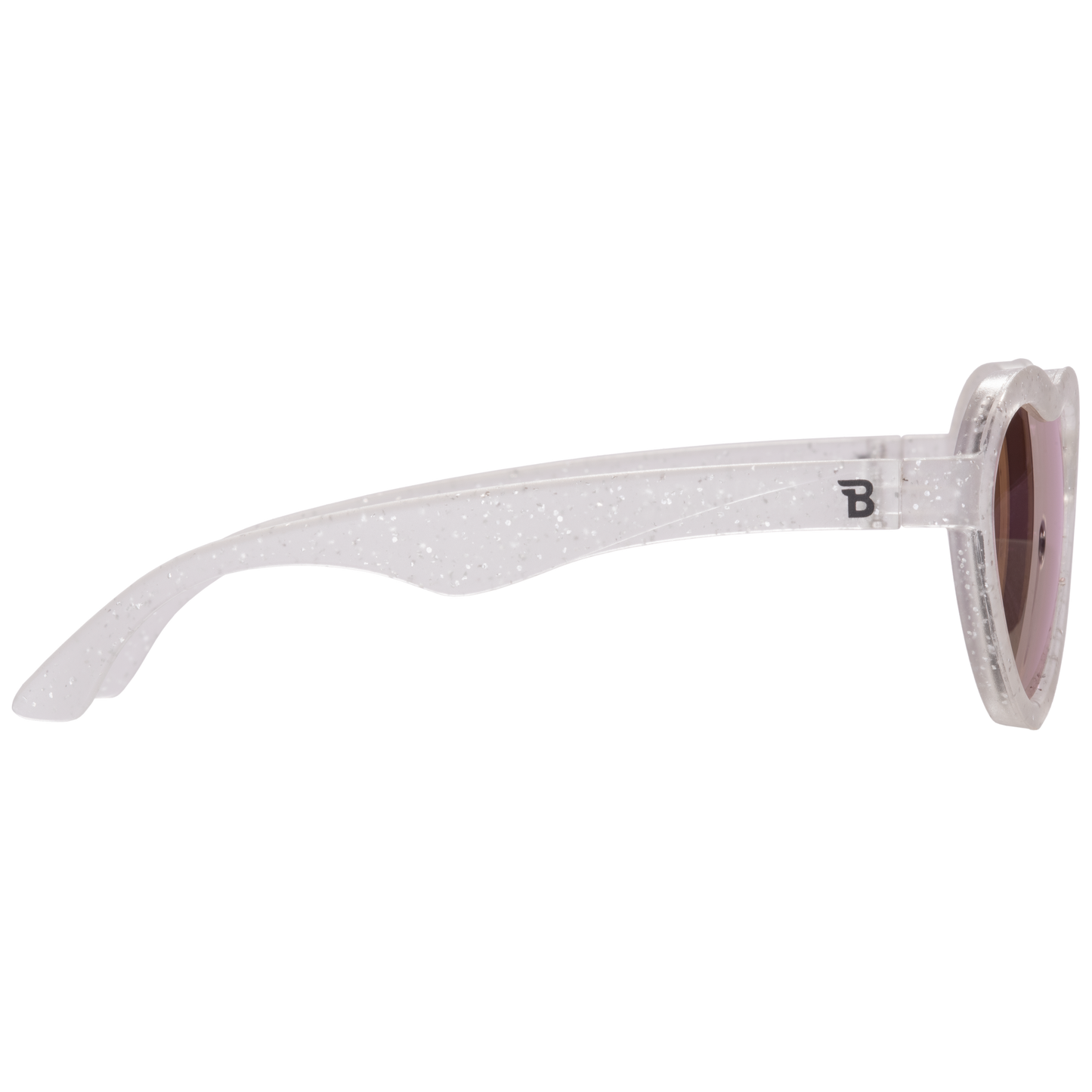 Non-Polarized Heart Sunglasses | "Silver Shimmer"