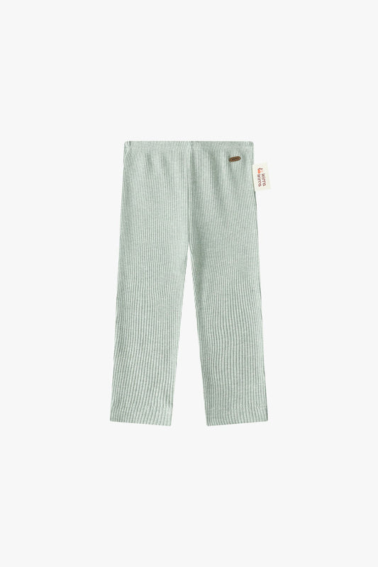 Organic Cotton Pants - Pea Green