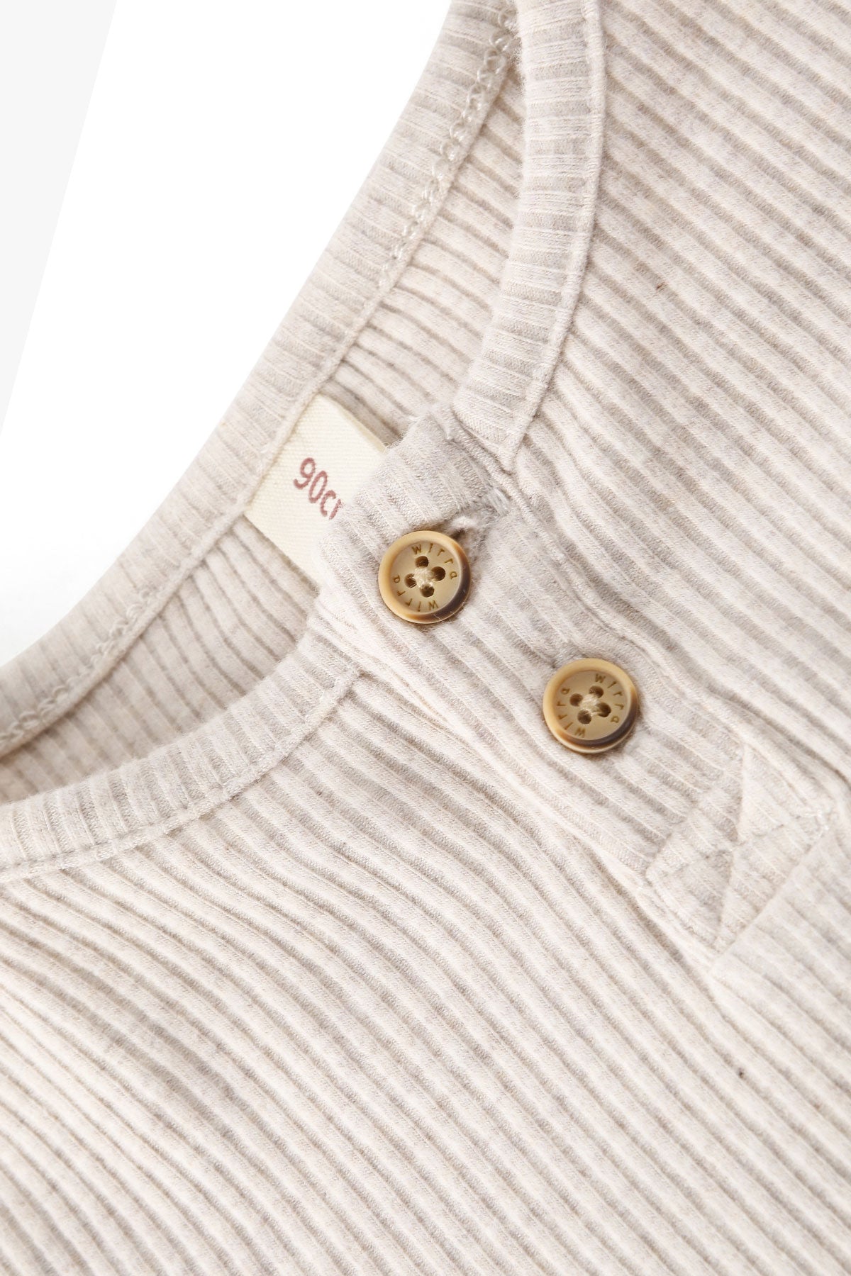 Organic Cotton Top - Oatmeal