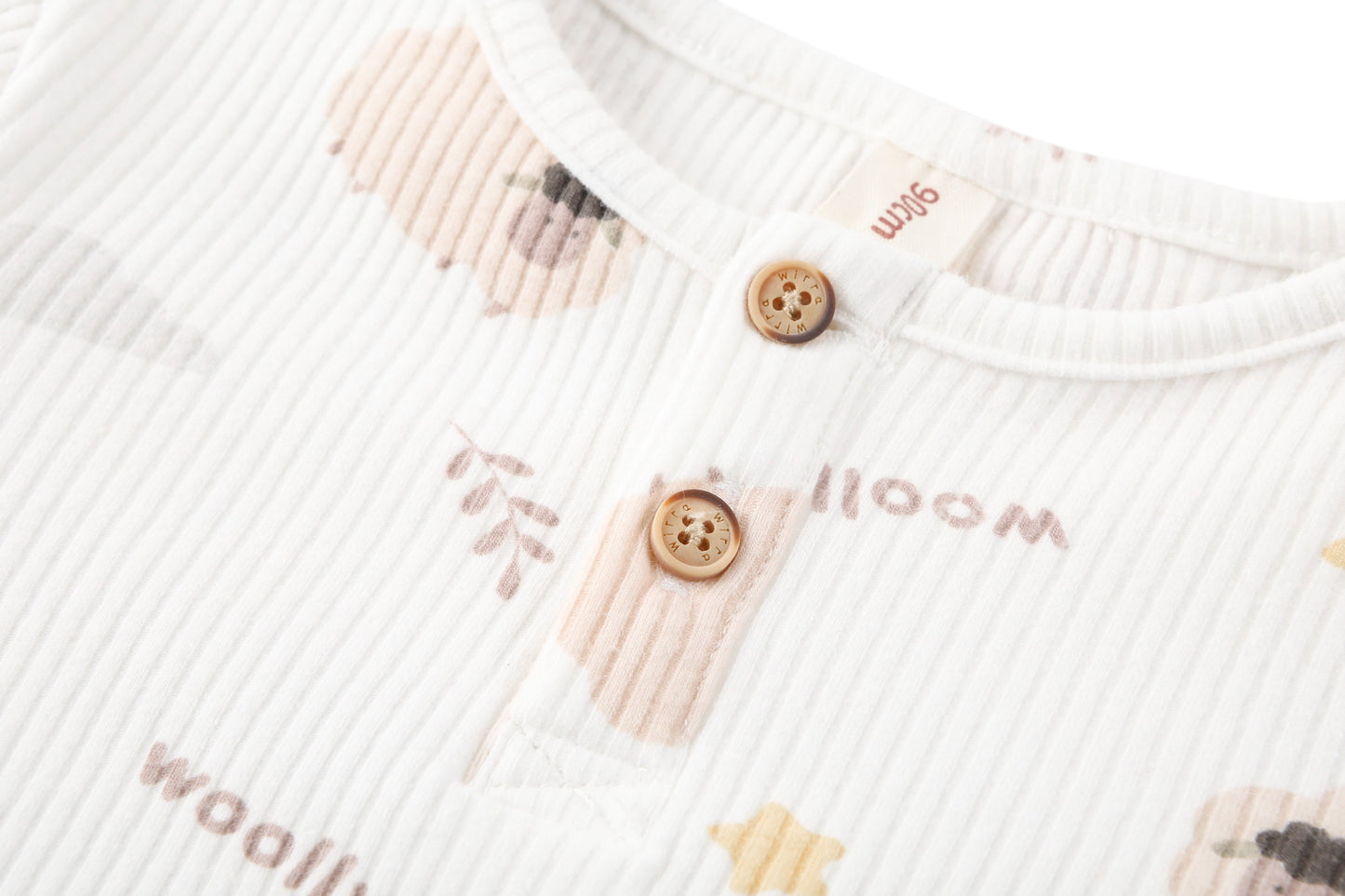 Organic Cotton Top - Sheep Print