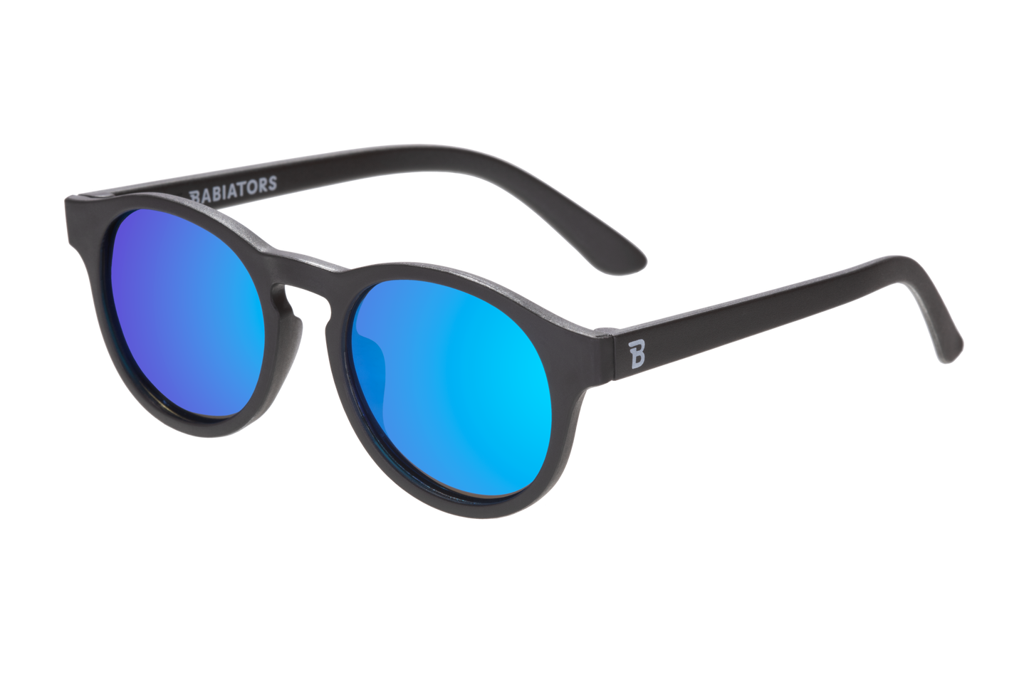 Polarized Keyhole Sunglasses | Jet Black
