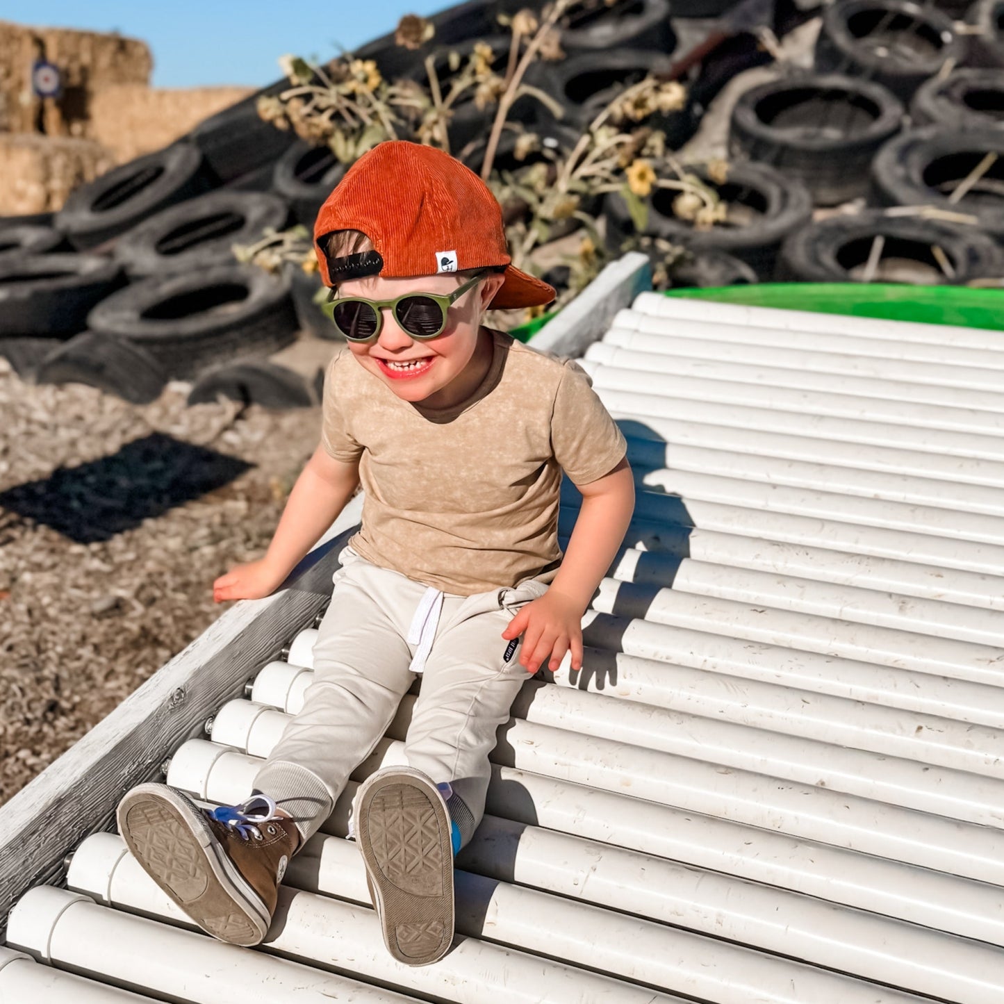 The Eco Collection Keyhole Sunglasses | Wild Moss