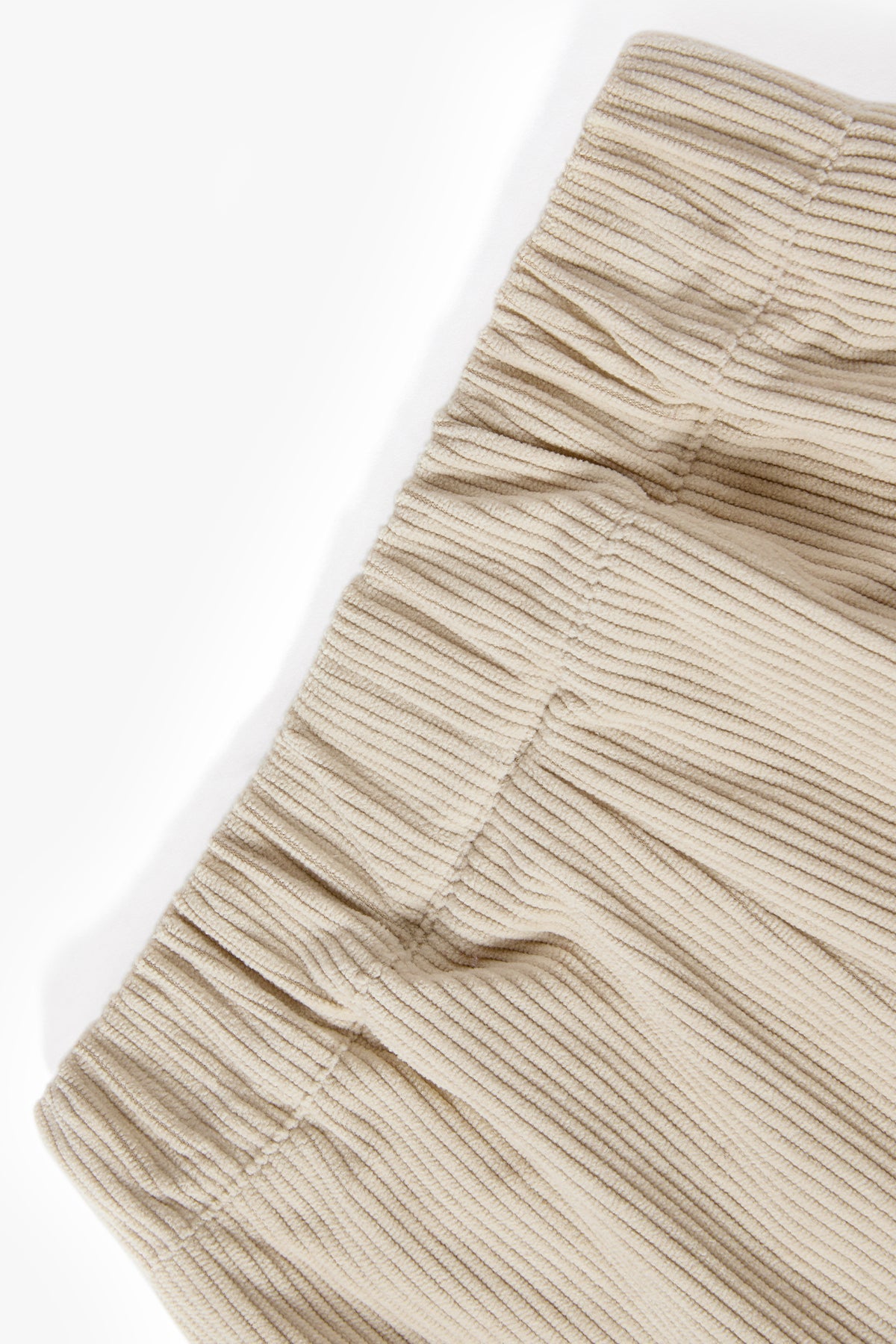 Plaid Pants - Cream