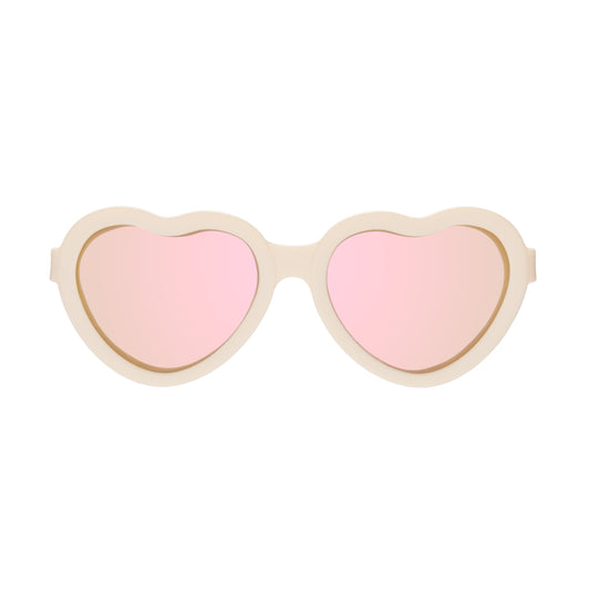 Polarized Heart Sunglasses | Sweet Cream
