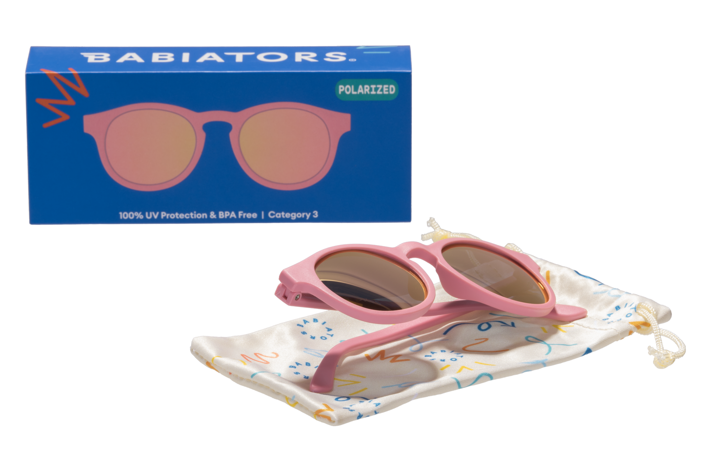 Polarized Keyhole Sunglasses | Pretty in Pink