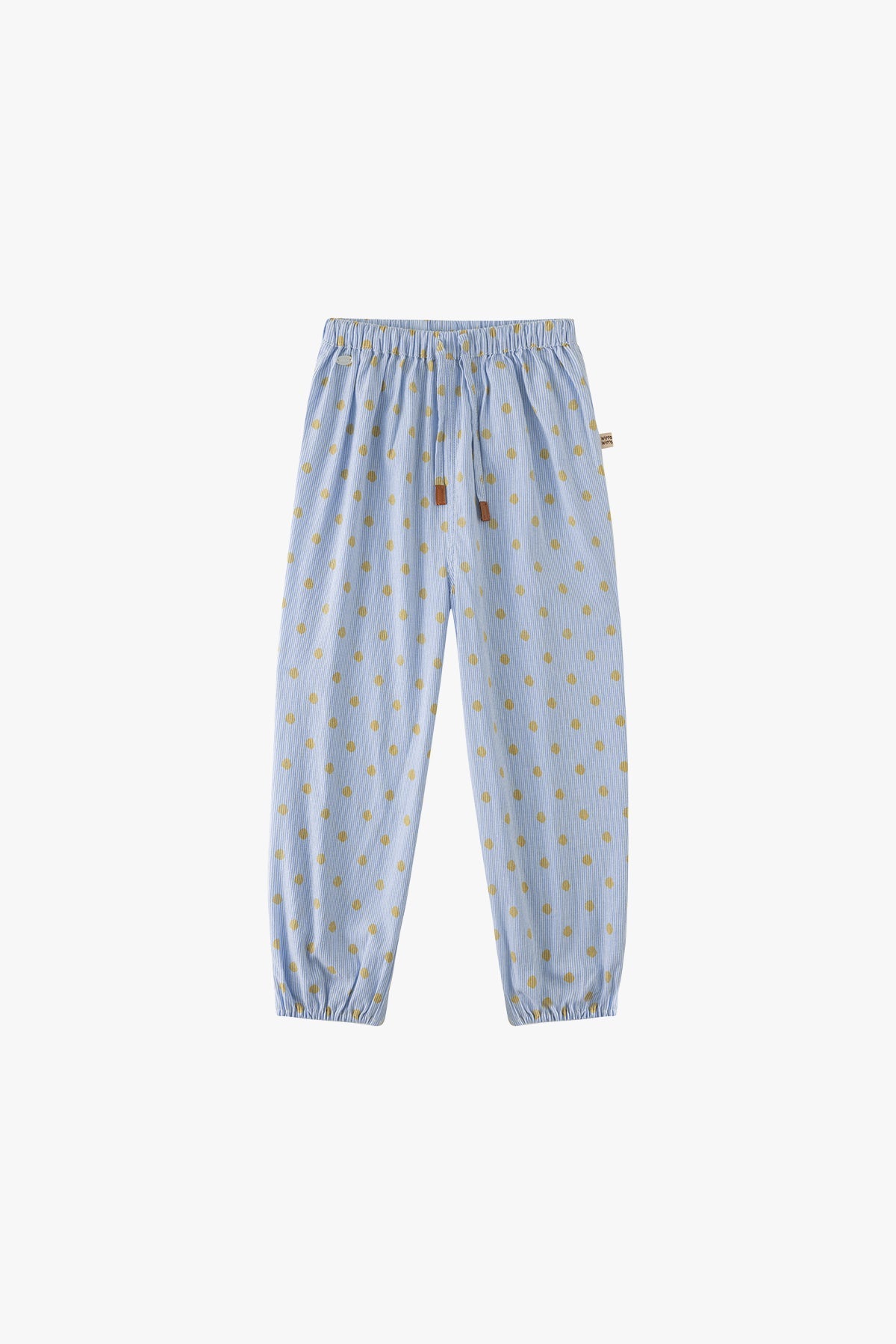 Polka Dot Pants - Blue