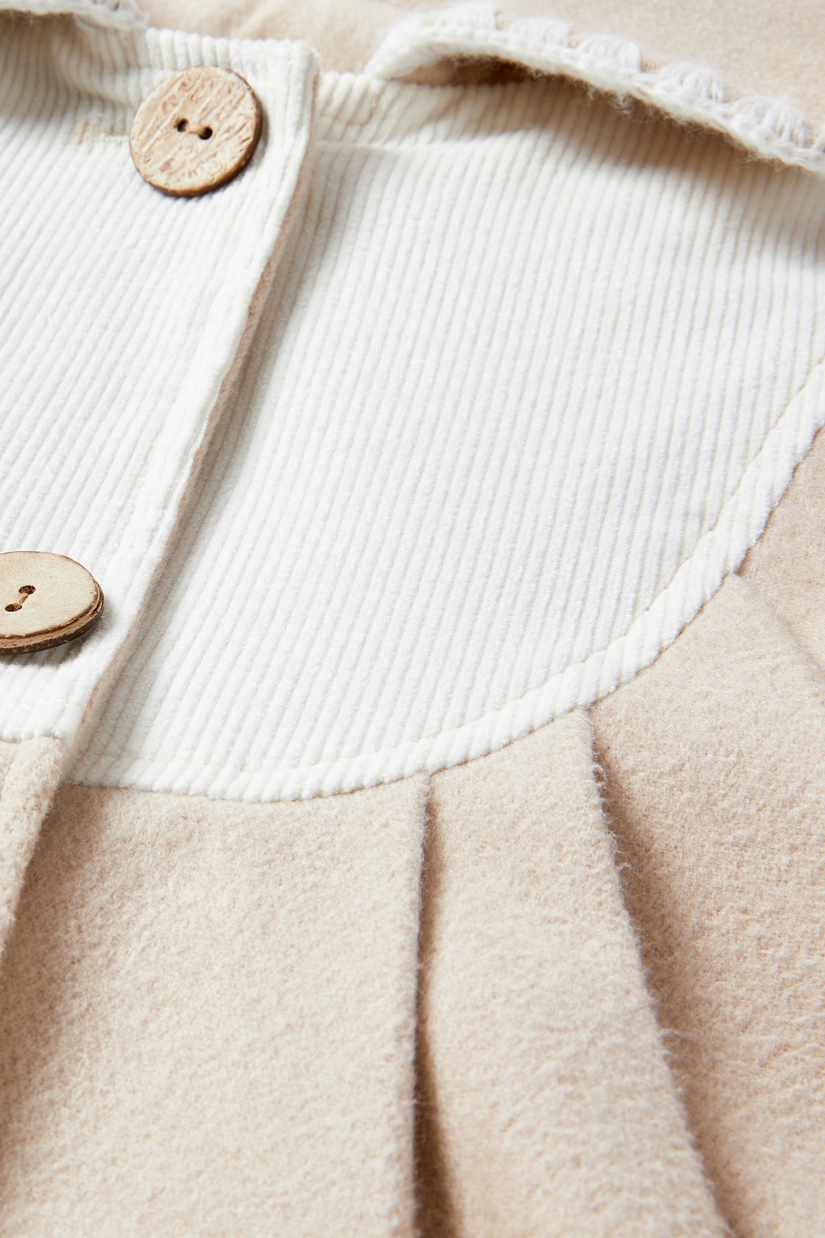 Quilted Coat - Oatmeal