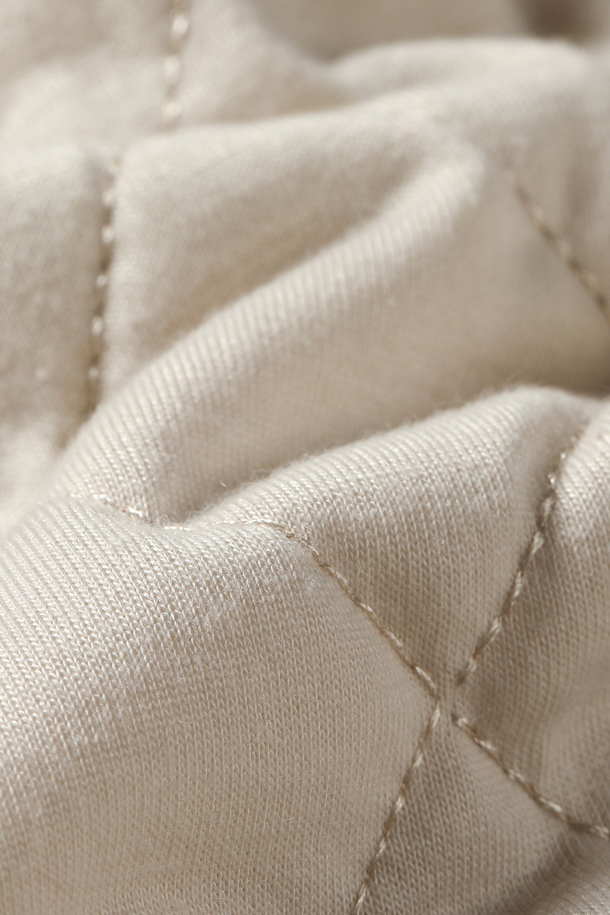 Quilted Coat - Oatmeal