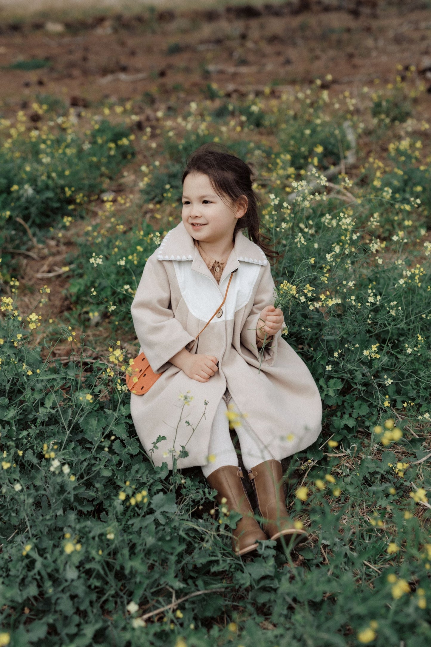 Quilted Coat - Oatmeal