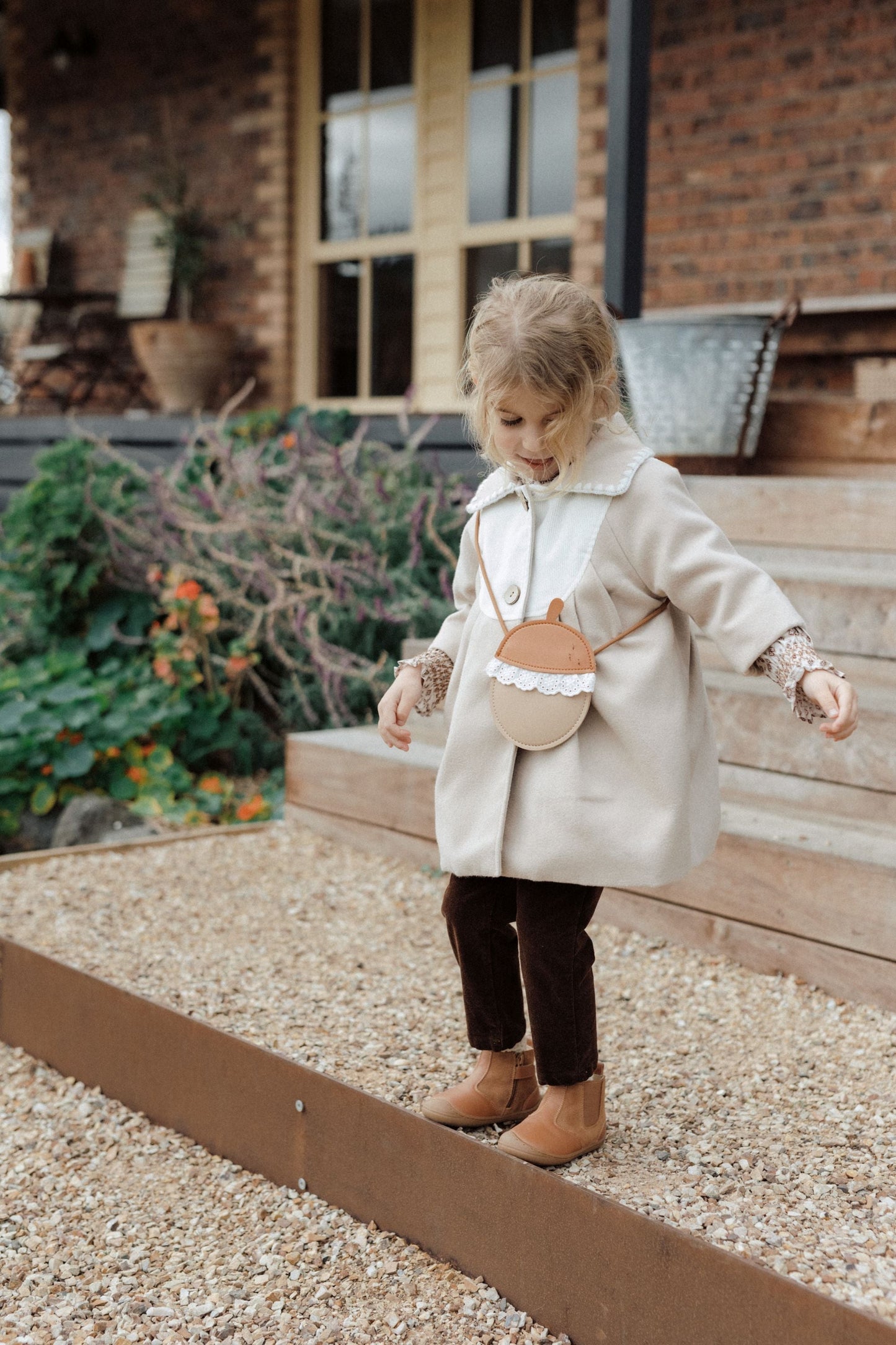 Quilted Coat - Oatmeal