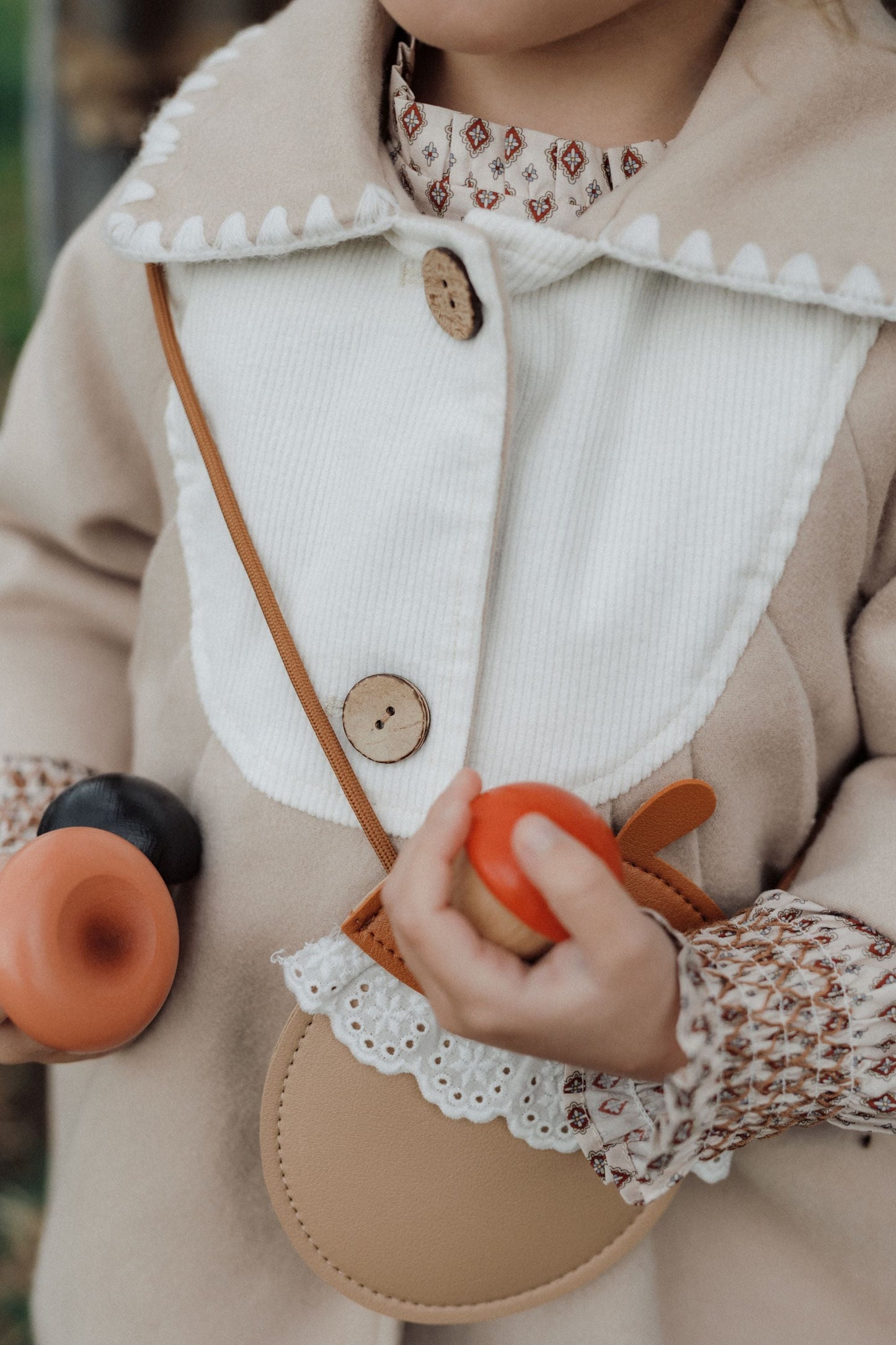 Quilted Coat - Oatmeal