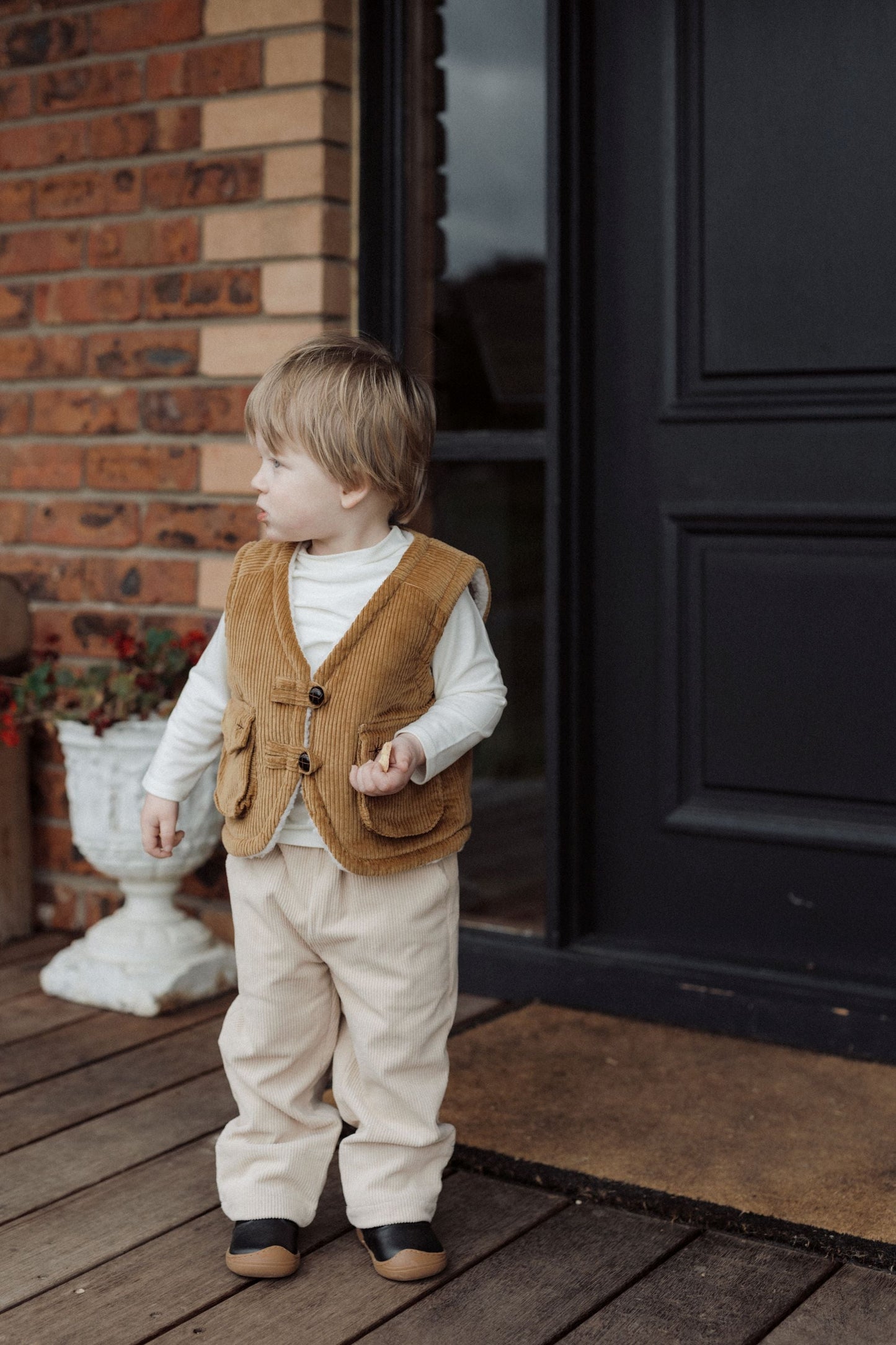 Reversible Sleeveless - Beige