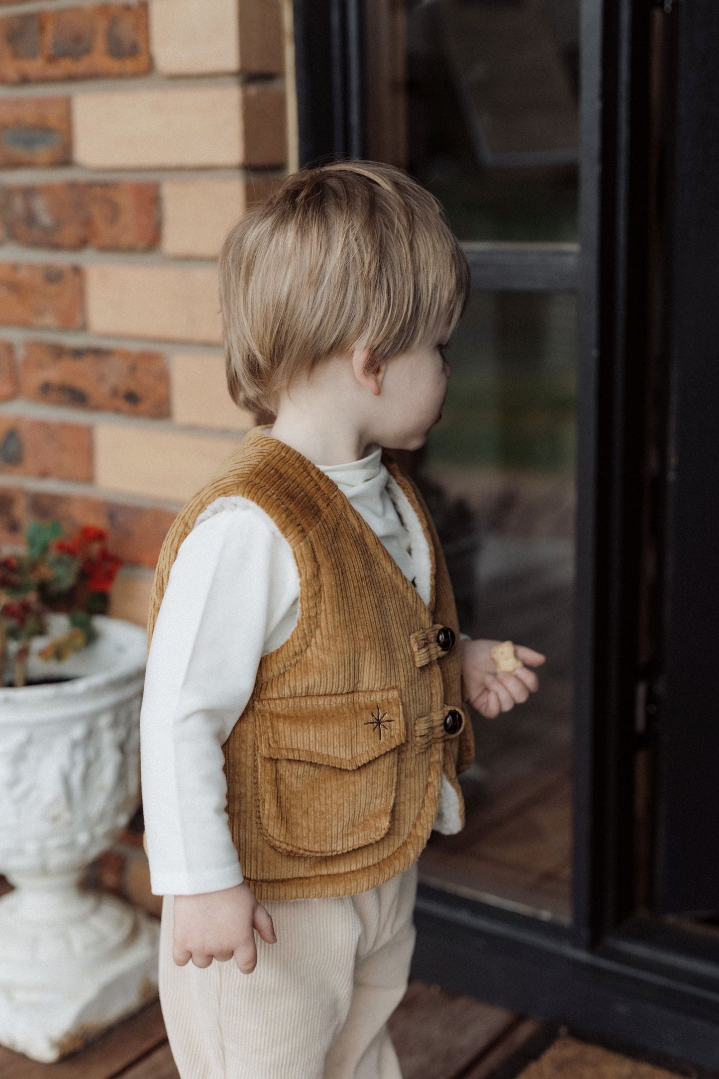 Reversible Sleeveless - Beige