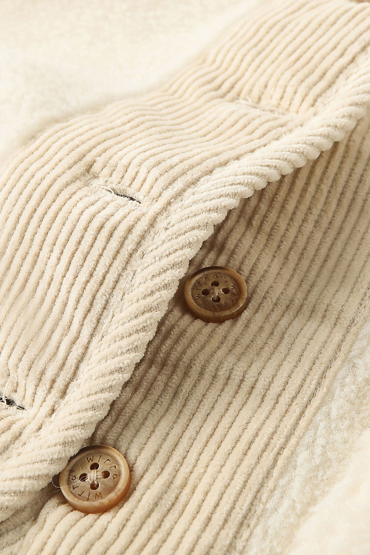 Sherpa Vest - Cream White