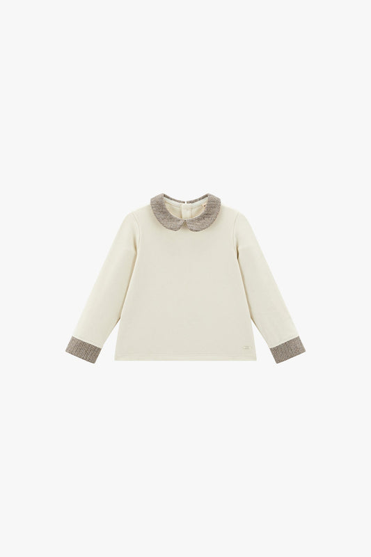 Soft Fluffy Cloud Shirt - Milk apricot