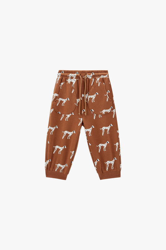Spotted Latte Pants - Caramel Latte