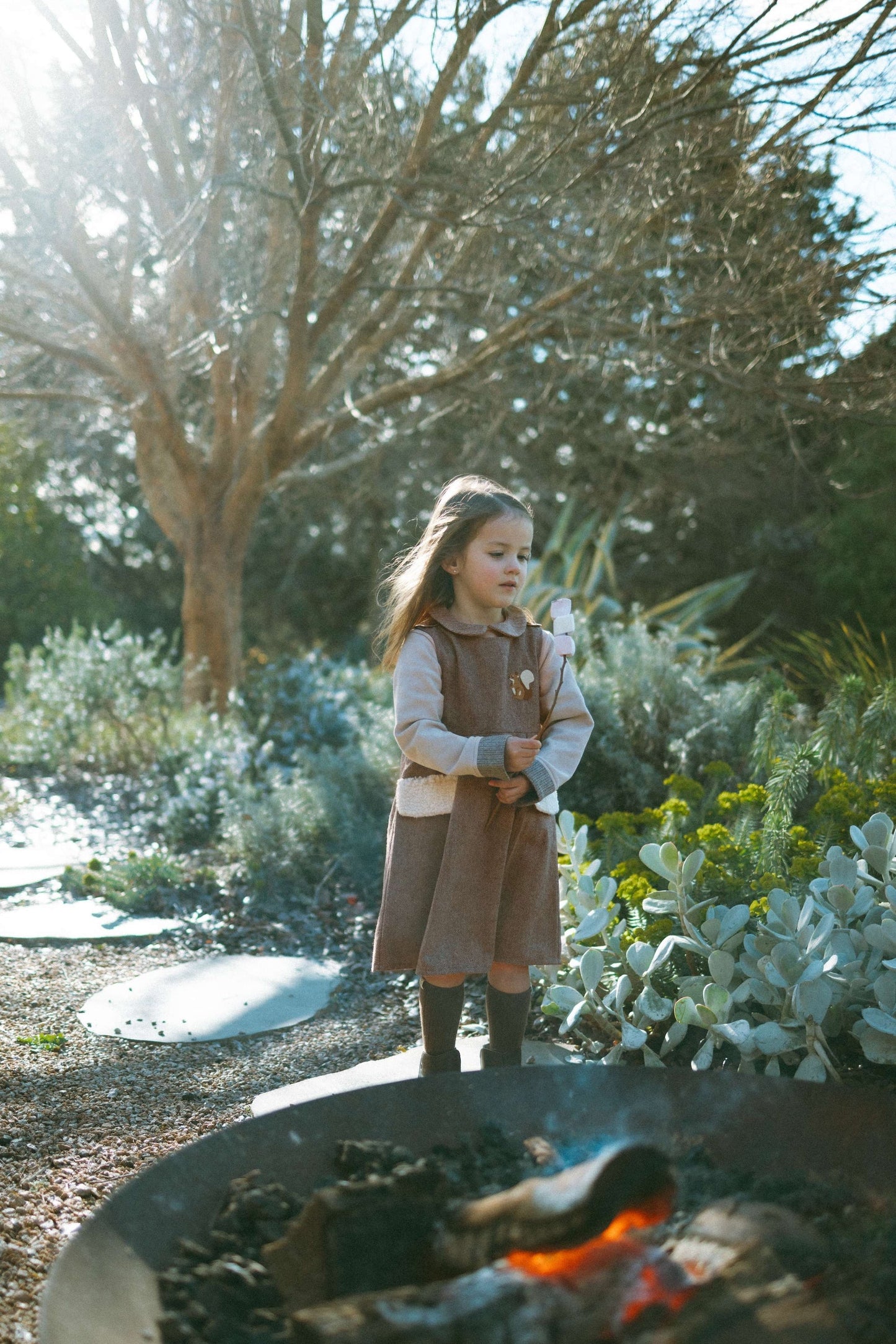 Squirrel Pocket Shoulder Strap Dress - Squirrel Pocket