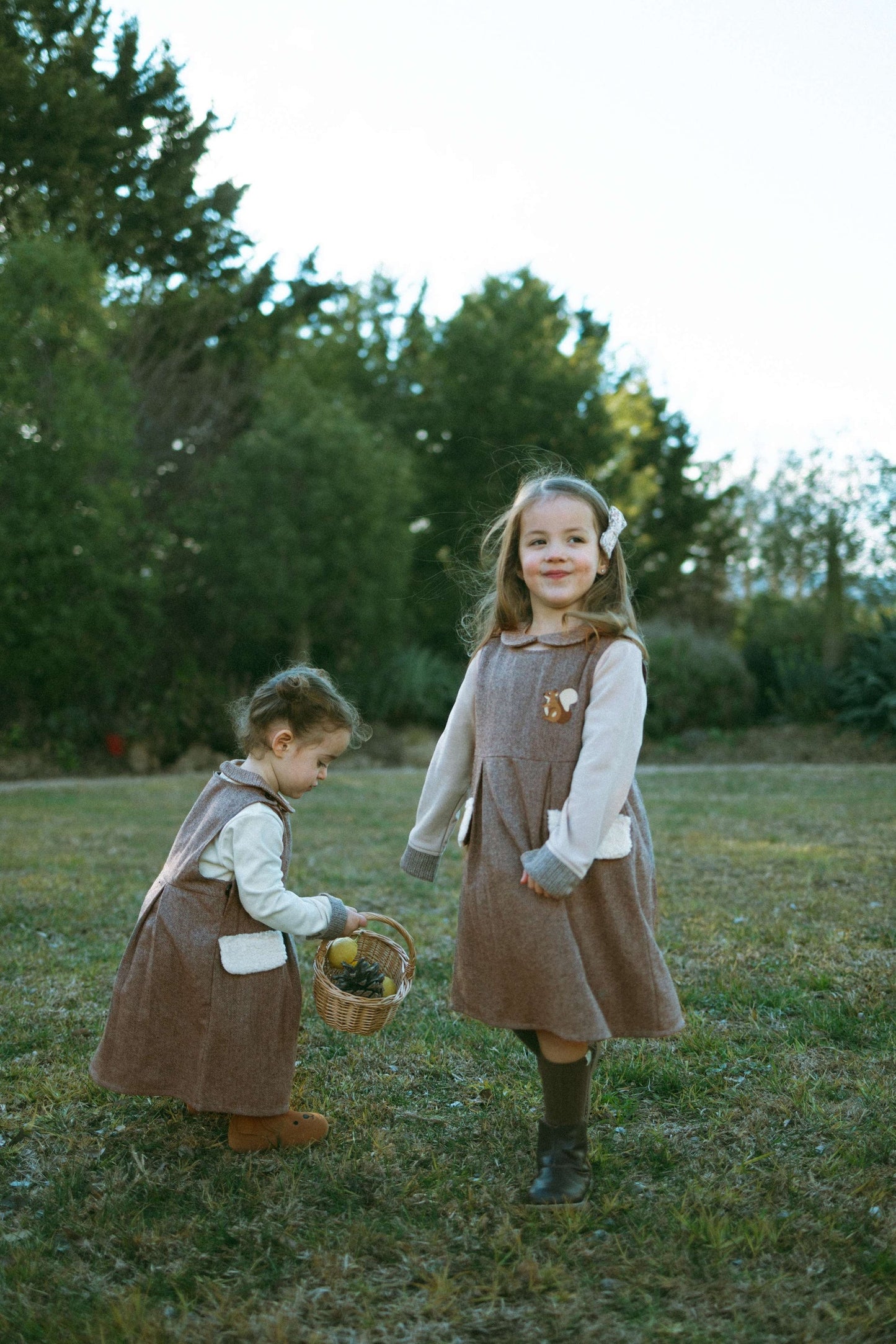 Squirrel Pocket Shoulder Strap Dress - Squirrel Pocket