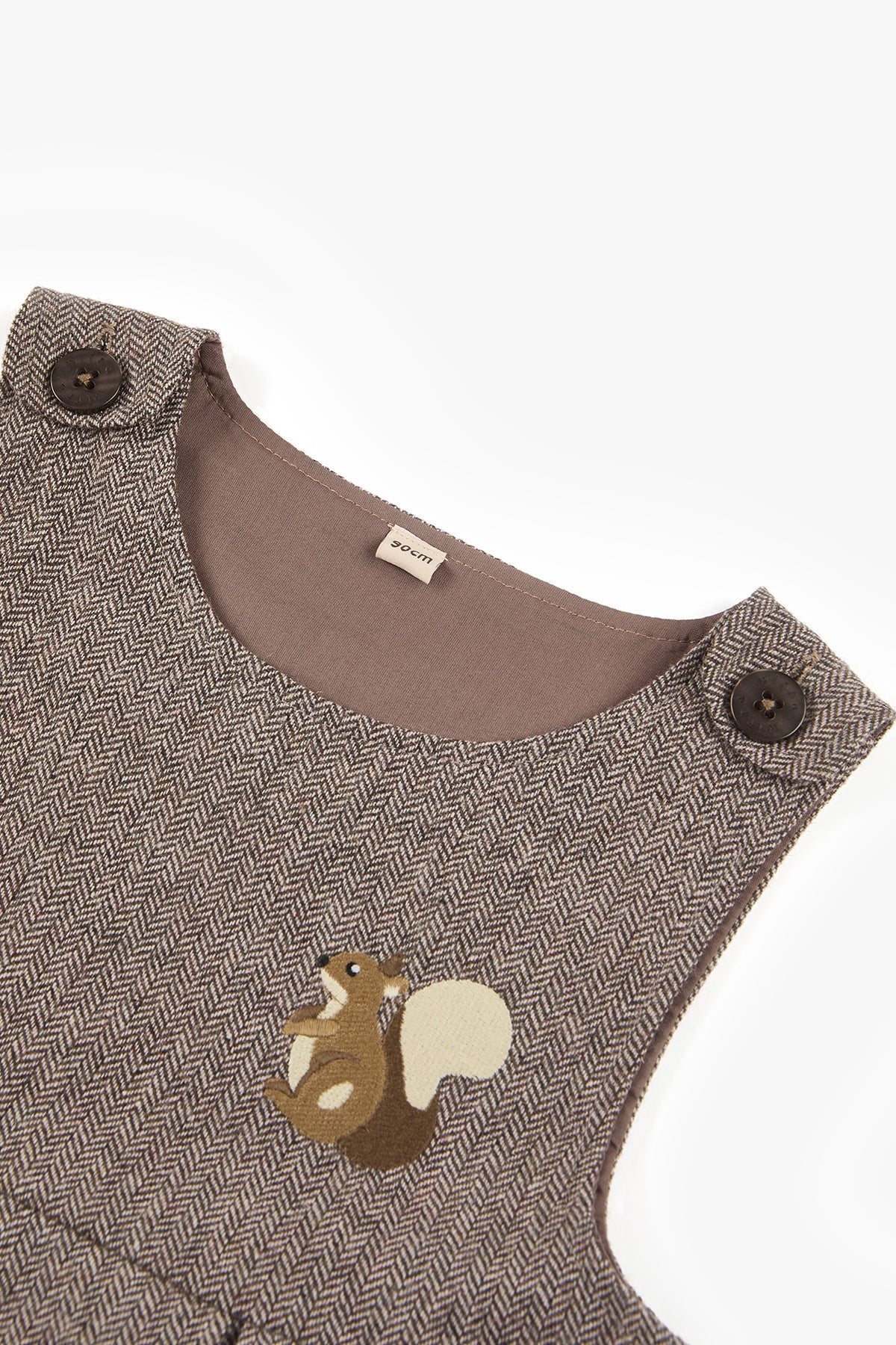 Squirrel Pocket Shoulder Strap Dress - Squirrel Pocket