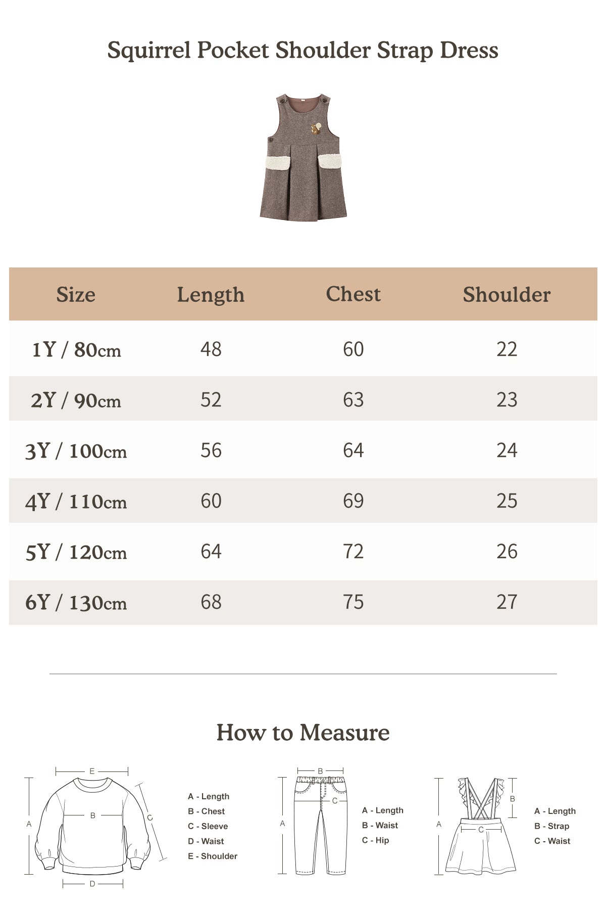 Squirrel Pocket Shoulder Strap Dress - Squirrel Pocket