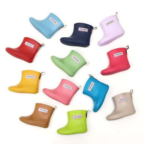 Stample Light Weight Rain Boots Smoke Green 44 - Make a splash in style with Stample's Lightweight Rain Boots, perfect for kids who love to explore outdoors, rain or shine!