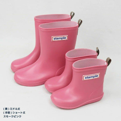 Stample's long-selling product! Light and moderately soft rain boots made in Japan ☆