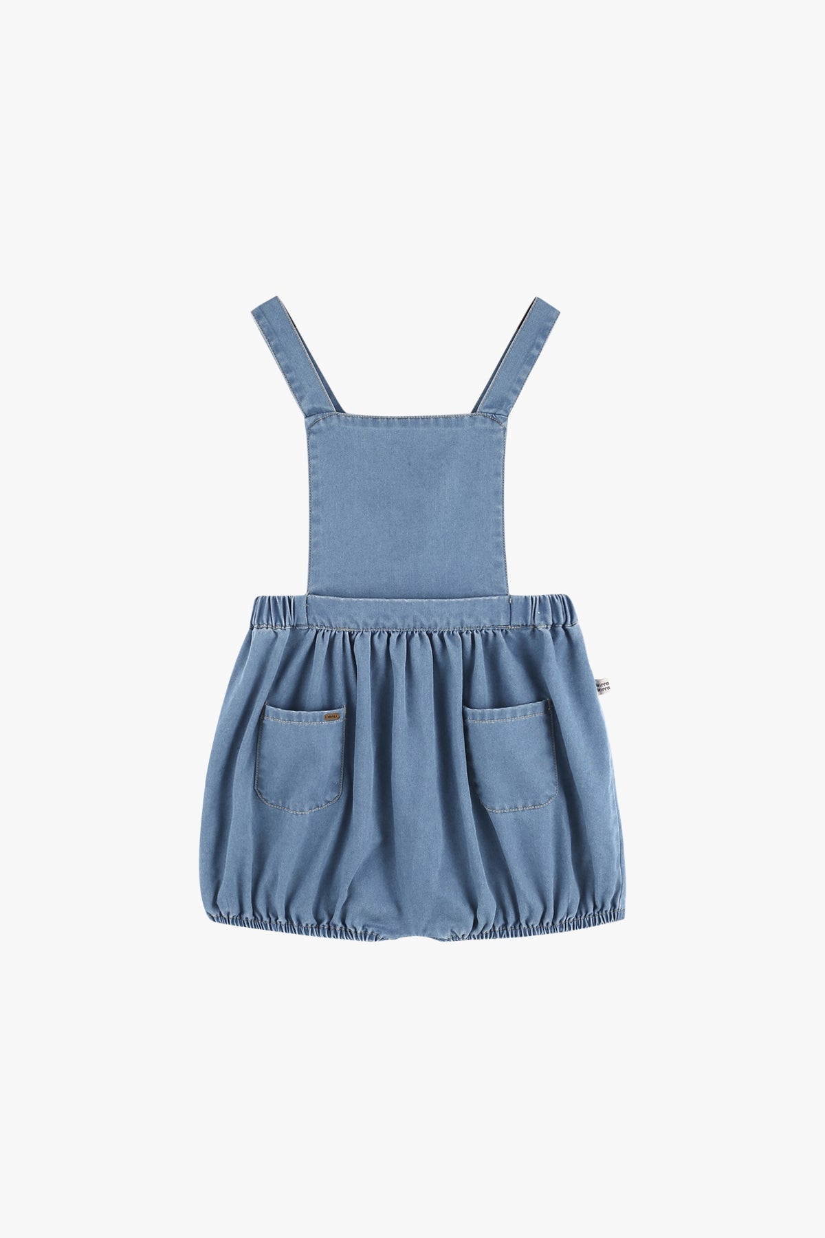 Tencel Denim Romper - Denim Blue