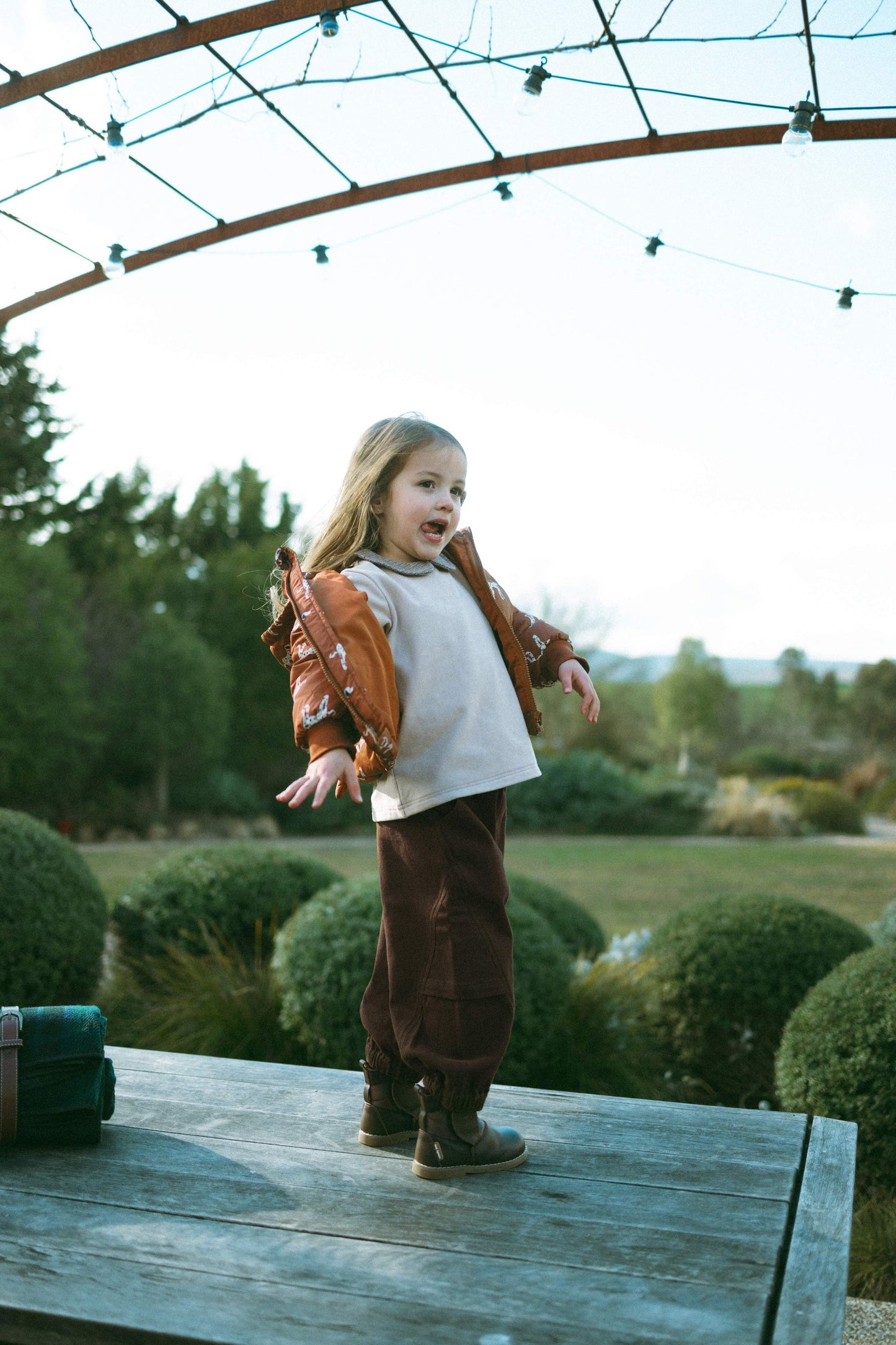 Twill Cuff Pants With Pockets - cacao brown