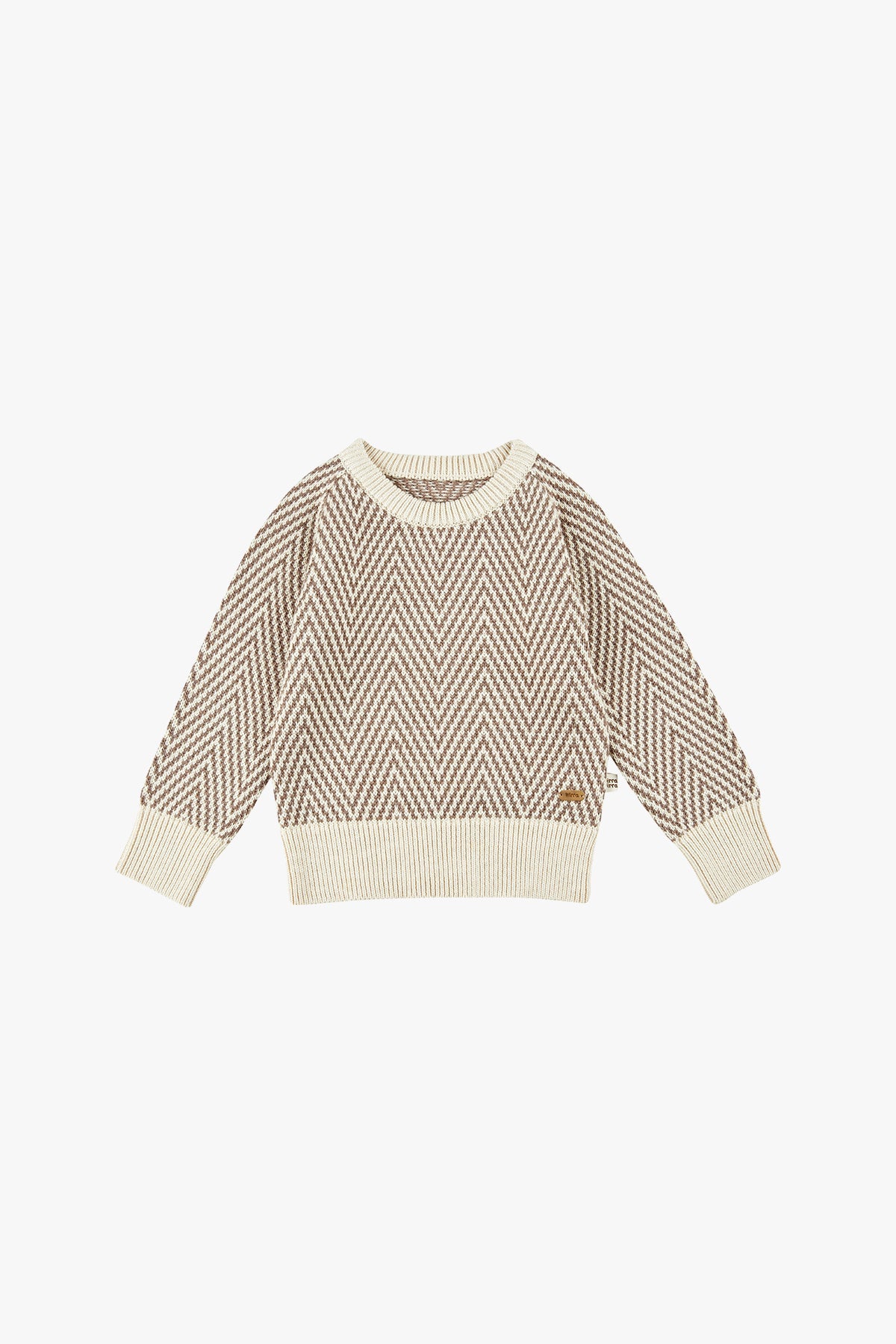 Vintage Ripple Sweater - Brown Ripple