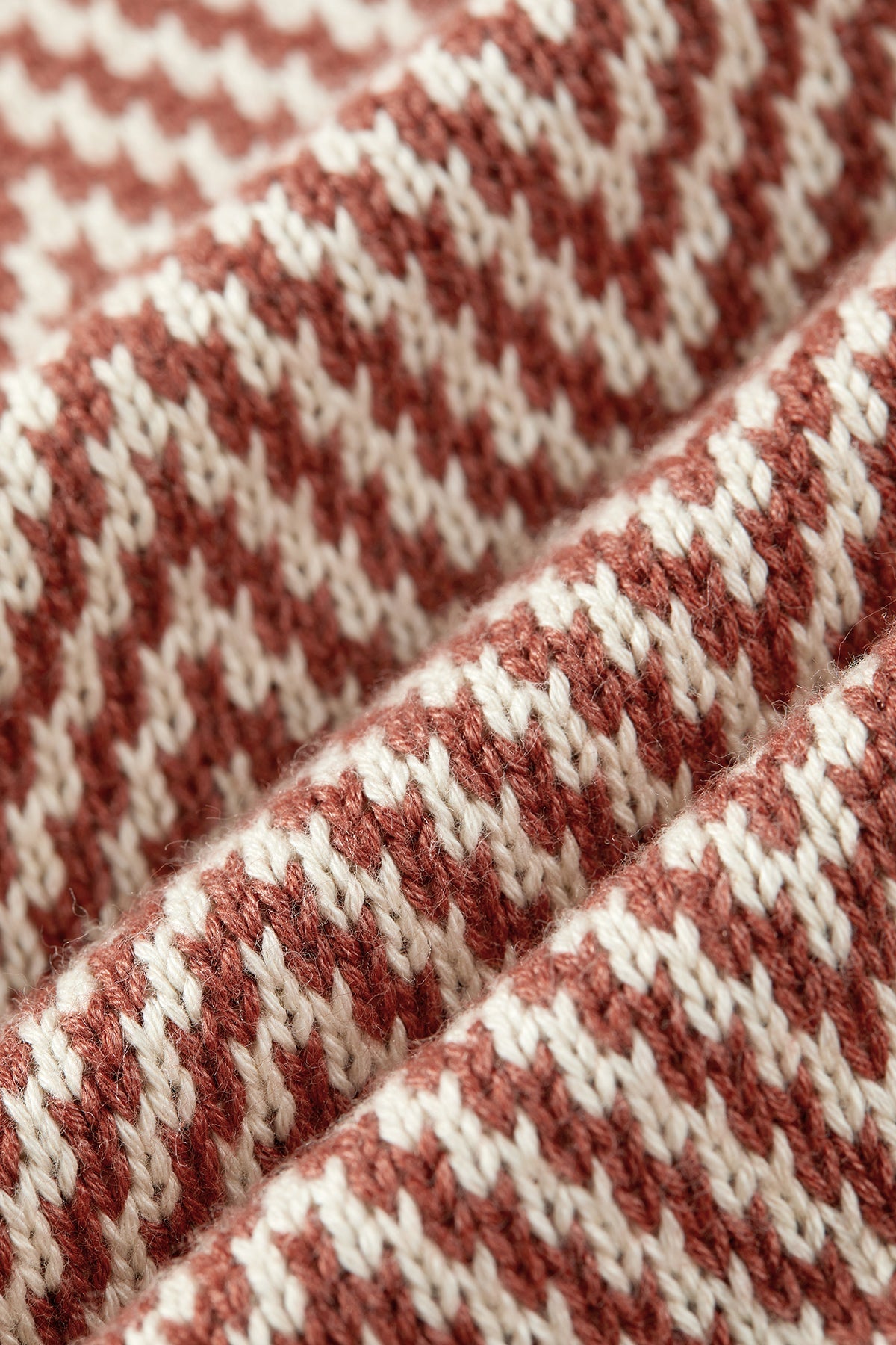 Vintage Ripple Sweater - Red Ripple