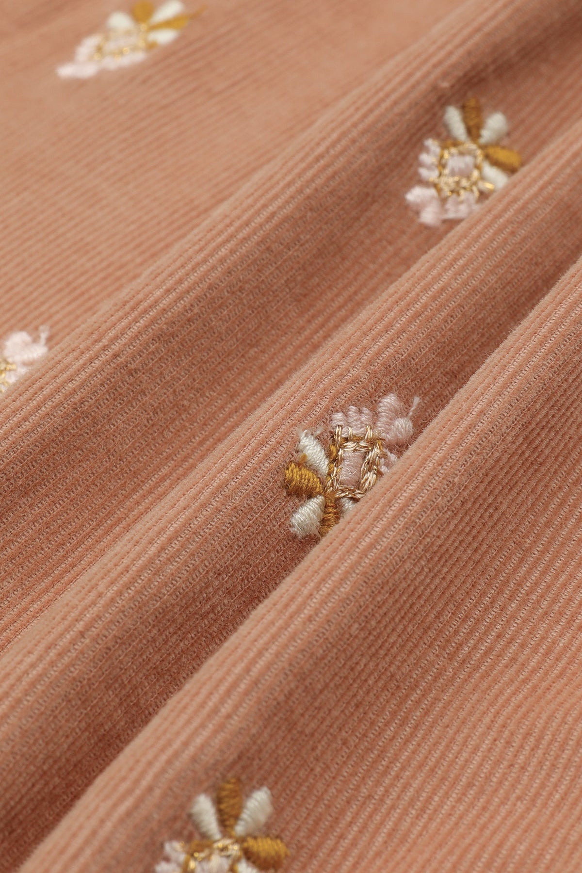 Warm Rose Embroidered Bubble Skirt - Warm Rose Pink